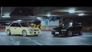 Subaru Impreza STI GC8 GF8 Stunning Modify City night run