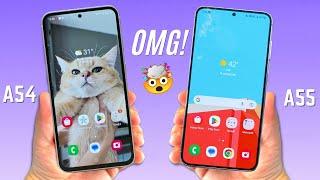 Samsung Galaxy A55 5G vs Galaxy A54 5G - OMG!