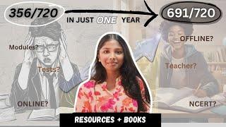 From DROPPER to *TOPPER* (NEET 2024) | All about BOOKS & RESOURCES for NEET UG