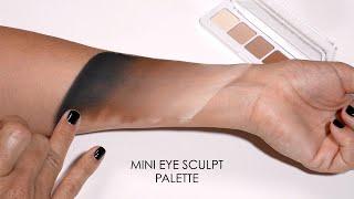 LIVE SWATCHES ft. ND MINI EYE SCULPT EYESHADOW PALETTE | Natasha Denona Makeup