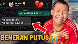 Bajak Hp Adek bilang putus ke pacarnya sampe nangis di putusin 