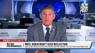 Sen. Manchin confirms he won’t be running for president: ‘I don’t need that in my life’