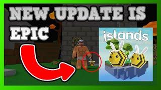 Roblox Islands New BEE Update is AMAZING! | Roblox Skyblock