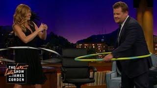 Hula Hooping with Connie Britton