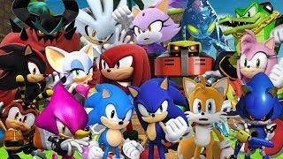 Sonic Forces Speed Battle - ALL CHARACTERS (HD Widescreen 60 fps)