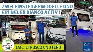 LMC Sassino, Etrusco T Base und Fendt Bianco Activ - Drei spannende Neuheiten des Caravan Salon 2024