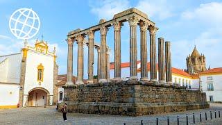 Historic Center of Évora, Portugal  [Amazing Places 4K]