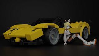 Pagani Zonda 76924 Lego MOC instructions