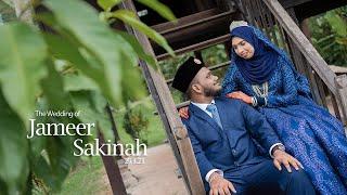 Celebrating Love of Jameer & Sakinah Indian Muslims Wedding Highlight