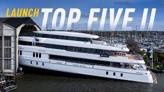 Royal Hakvoort TOP FIVE II Launch - Moran Yachts