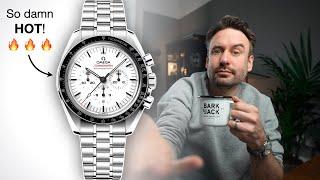 NEW Omega Speedmaster Pro. White Dial - SO HOT!