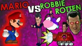 Mario VS Robbie Rotten | NSMB DS Mod | HD 60FPS