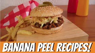 Banana Peel Recipes!! | VIX YUM