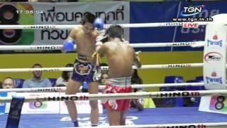 Professional Muay Thai Boxing from Lumphinee Stadium on 2014-12-27 at 4 pm