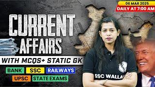 Current Affairs Today | 06 March Current Affairs 2025 | Daily Current Affairs | By Krati Mam