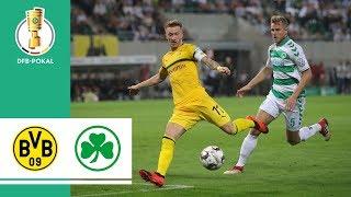 SpVgg Greuthter Furth vs. Borussia Dortmund 1-2 a.e.t. | Highlights | DFB-Pokal 2018/19 | 1st Round