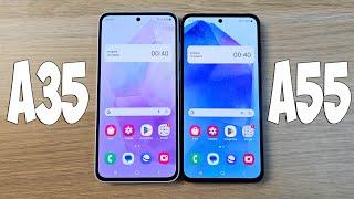 SAMSUNG GALAXY A35 VS GALAXY A55 - ЧТО ВЫБРАТЬ? ПОЛНОЕ СРАВНЕНИЕ!