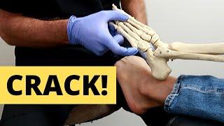 How to adjust *CRACK* the Ankle and Foot