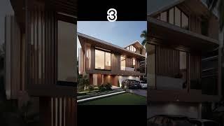 Desain Eksterior Rumah Modern 2 Lantai #house #interiordesign #eksterior #homedecor #furniture