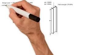 How to design a steel column using an easy approach.