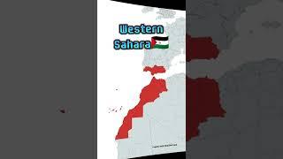 #97 Western Sahara Empire | Not Real, Just for Content #shorts #geography