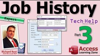 How to Show Most Recent Job History for Candidates in Microsoft Access, Part 3