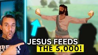 Jesus Feeding the 5,000 = Picture of Evangelism!