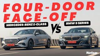 BMW 5 Series vs Mercedes-Benz E-Class – The 2024 Luxe Saloon Showdown!