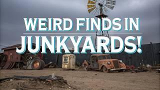 The 101 Most Bizarre and Weird Finds in US Junkyards
