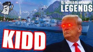 KIDD is a MONSTER in 1v1 RANKED! || World of Warships: Legends