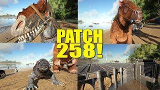 Patch 258! Powered Raft Motorboat and New YUTYRANNUS Aggro/Fear Mechanics! - Ark:Survival Evolved