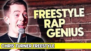 Freestyle Rapper is TOO GOOD for this crowd... | Chris Turner's Freestyle Raps