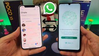 ¿Como Mover Tus Conversaciones De WhatsApp De iPhone A Android? - Cambiar Dé Celular