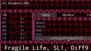 Ilia's greatest agony. AKA: Fragile life ring sl1 diff9 run