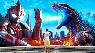 GODZILLA vs ULTRAMAN In GTA 5