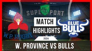 Western Province vs Blue Bulls Grant Khomo 2024