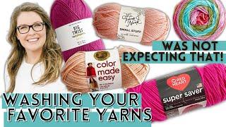 Yarn Review | How your favorite yarns hold up after washing