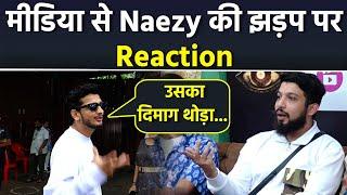 Bigg Boss OTT 3:Munawar Faruqui Reaction On Naezy Fight With Media On Sana Makbul Question..|