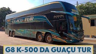 500 CAVALOS!!! NOVO Marcopolo G8 SCANIA K-500 da Guaçu Tur