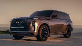 2024 Infiniti QX80 Monograph Concept Telegraphs Future SUVs