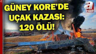 Güney Kore’de Yolcu Uçağı Kaza Yaptı: 120 Ölü! İşte O Anlar...  | A Haber