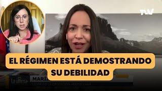 ¡El régimen está demostrando su debilidad! | La Última con Carla Angola y María Corina Machado