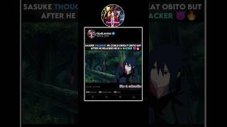 Does sasuke have a chance to win against obito #naruto #obito #sasuke #animedit #narutoedit #viral