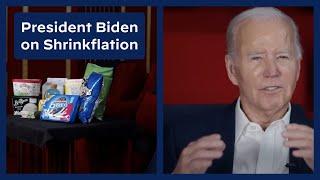 President Biden Discusses Shrinkflation