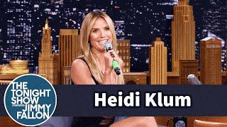 Heidi Klum Yodels a German Tune