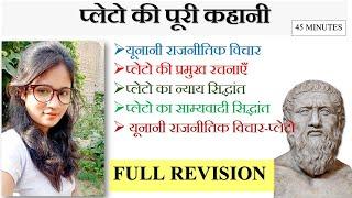 प्लेटो का न्याय सिद्धांत | यूनानी राजनीतिक विचार | प्लेटो का साम्यवादी सिद्धांत | प्रमुख रचनाएँ