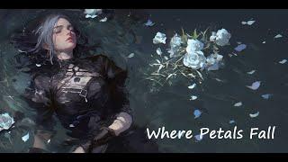 Where Petals Fall - Xiaoloulou || pop music, Original song, Lyrics Video,