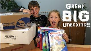 Homeschool Curriculum Unboxing!!