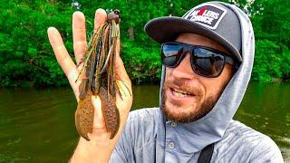 Biggest Bass Jig In The WORLD! Attemping To Catch a fish on the Monster JIG || Fishing the Hover Rig