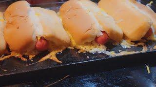 Grilled Cheese Hot Dogs 